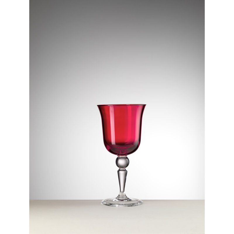Verre à pied en acrylique St Moritz, Rouge, Verre à vin