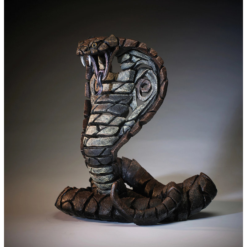 EDGE Sculpture Cobra 16in H