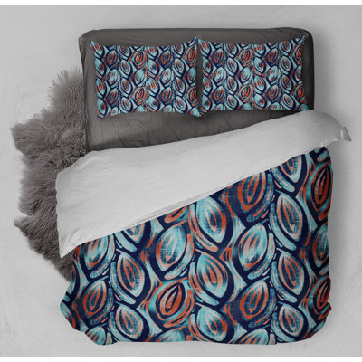 Polyester Channel Abstract Comforter