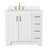 Frawley 36'' Solid Wood Single Bathroom Vanity with 1.5'' Pure White Quartz Top-1194464281-1121084627-1126535627