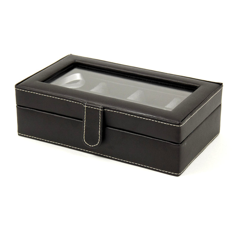 Boîte à boutons de manchette, Noir