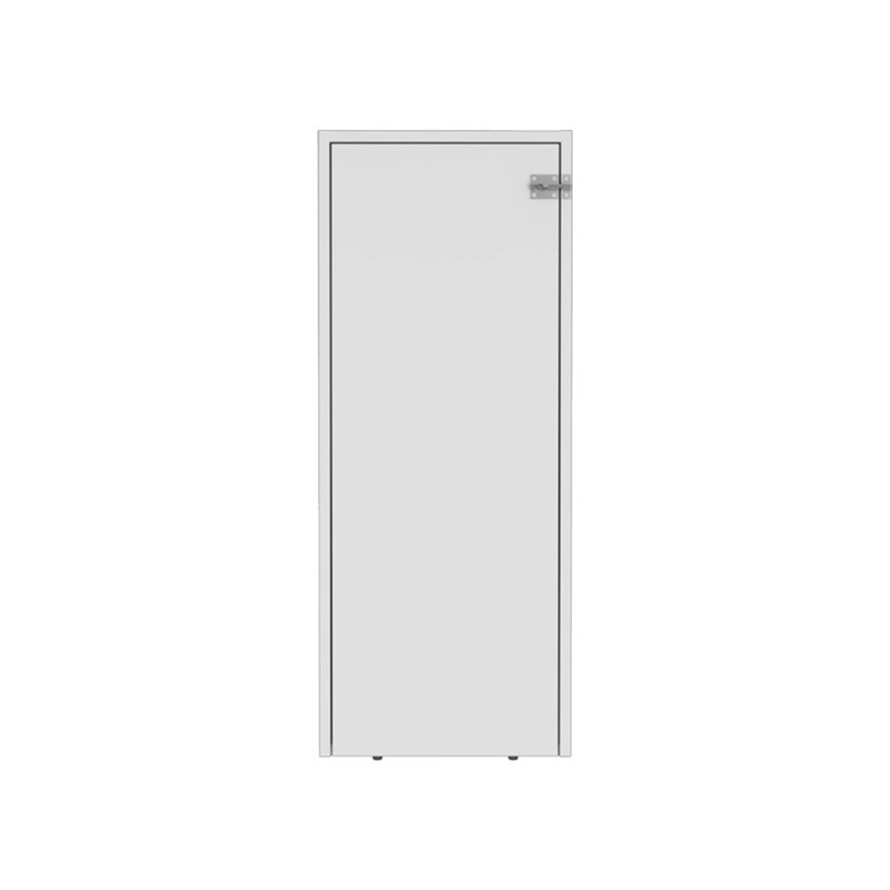 White Folding Table with Storage