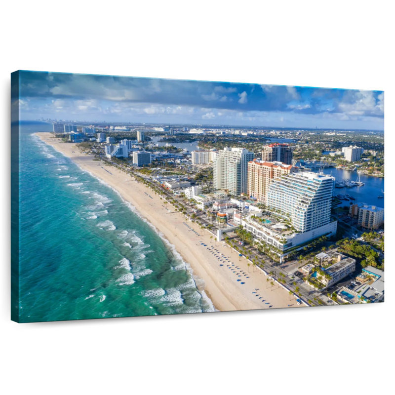 Gill Gill, plage de Fort Lauderdale, H 20 po x l 30 po