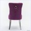 Chaise de salle à manger rembourrée Kalana-214991027-214991028