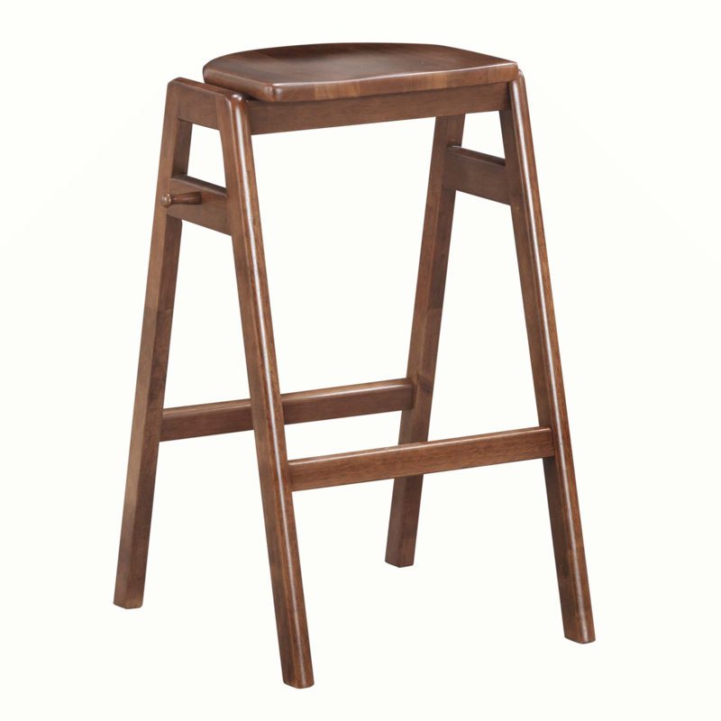 Weidler Counter Stool with Solid Wood Frame