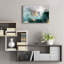 Art mural en verre Wrought Studio «Arctic Green Variation» par Incado-848370818