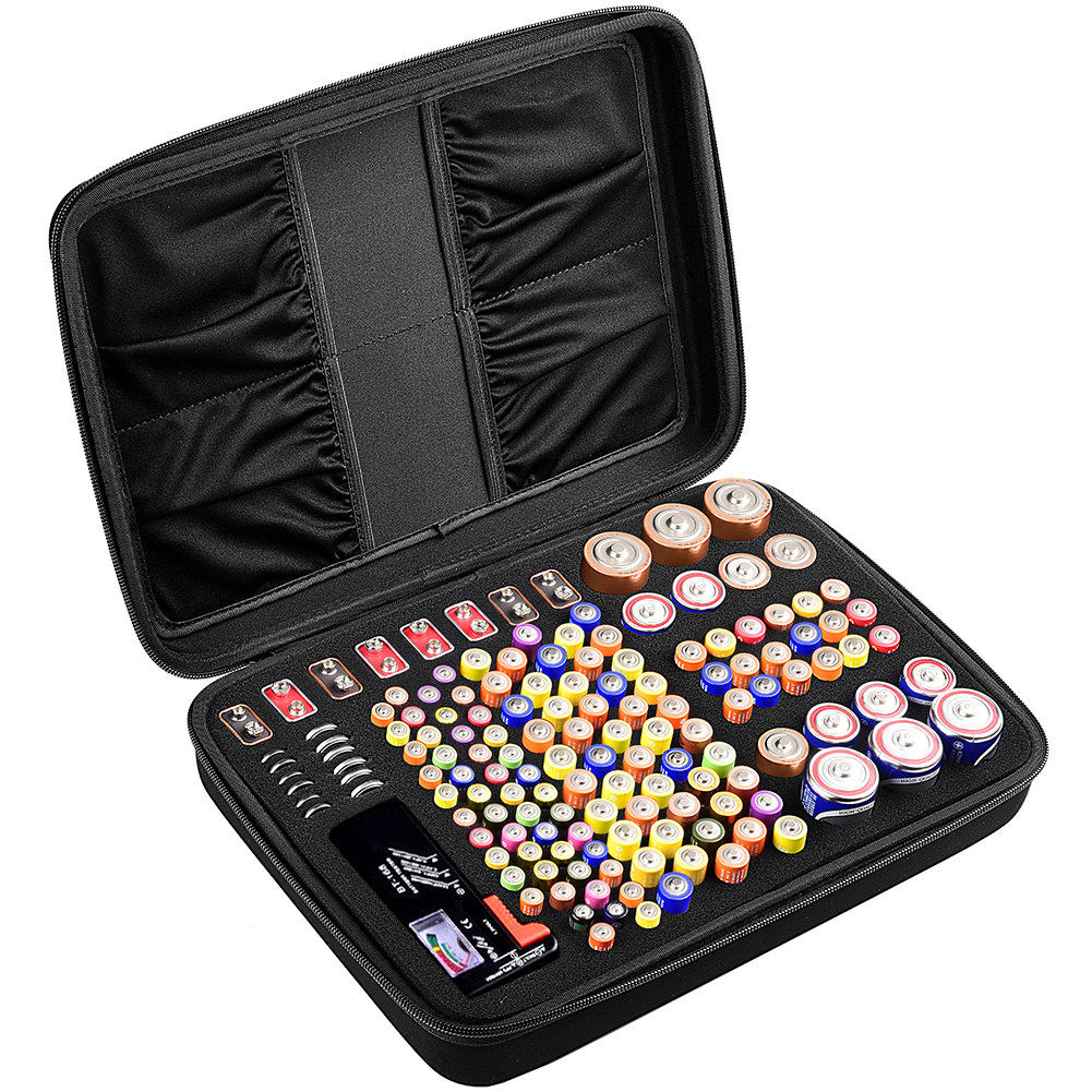 Aa Battery Storage Case MOSLA Waterproof Battery Organizer Storage