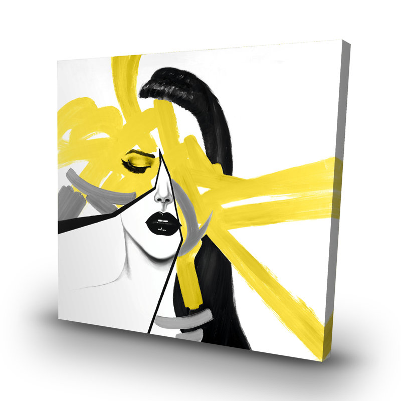 Beauty divided - 32"x32" art on canvas