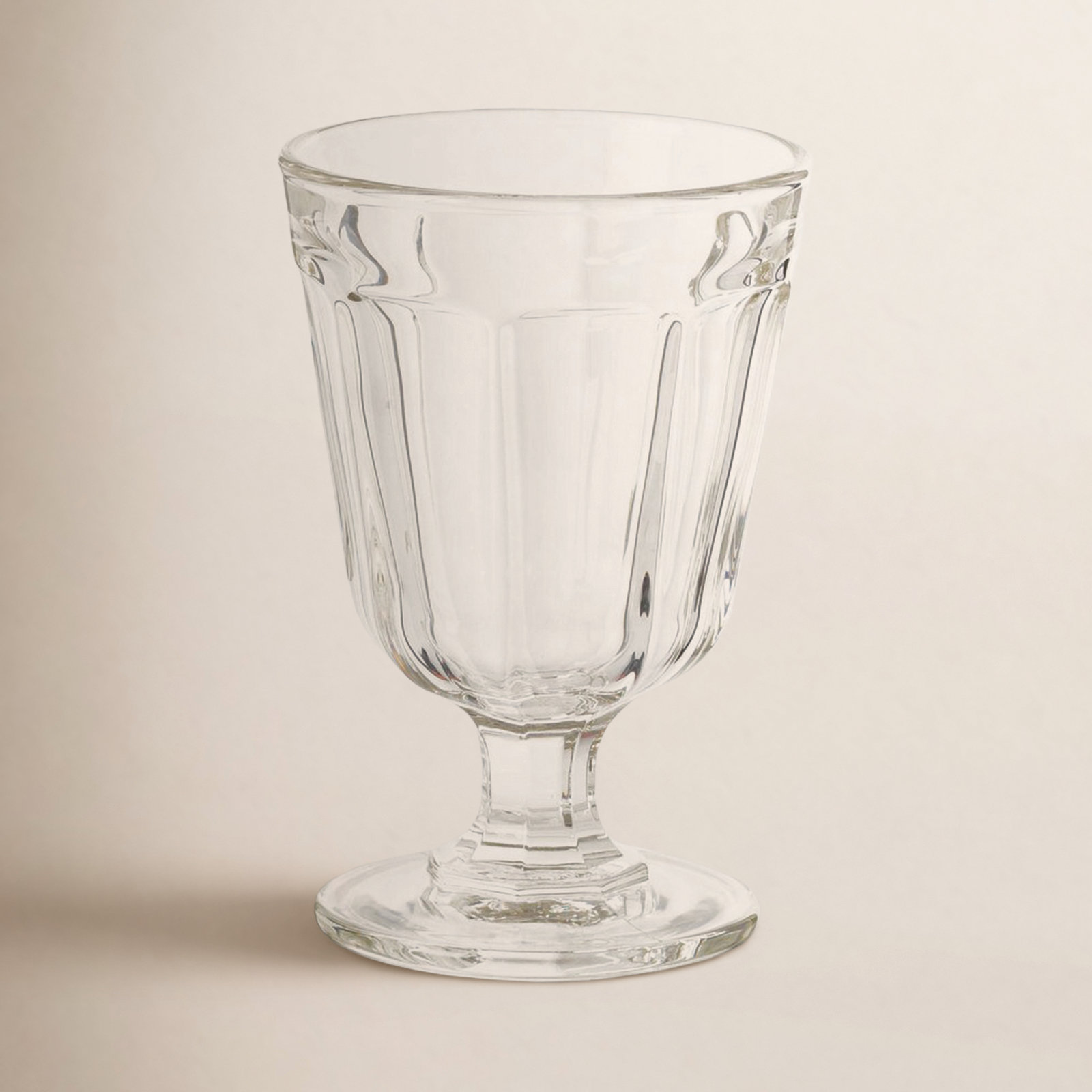 Gomos Ribbed Wine Glass