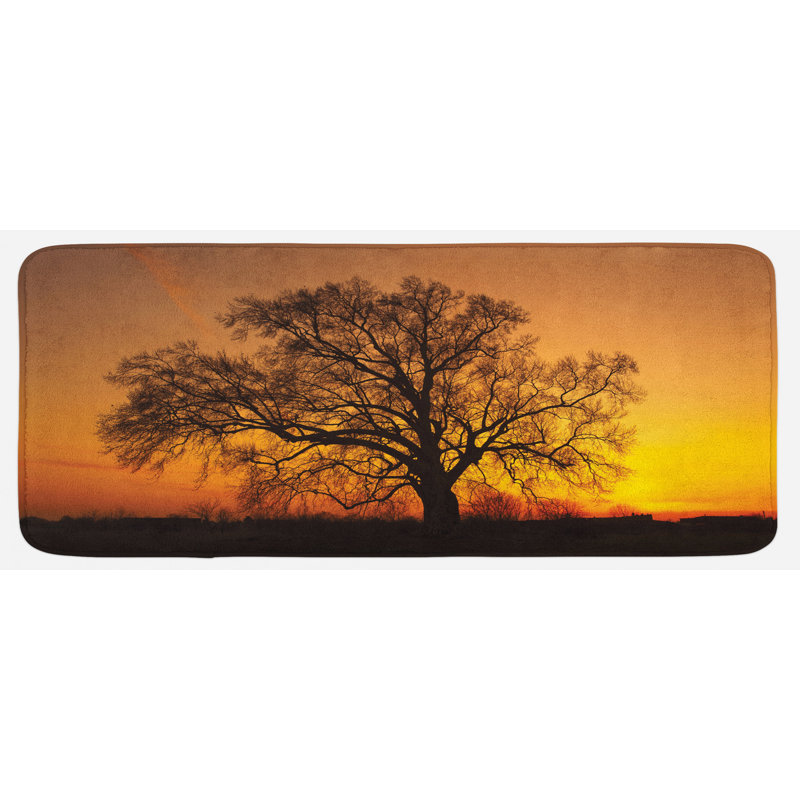 Tapis de cuisine tree