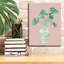 «Palm Chinoiserie 3 Pink Green V2» par Danhui Nai, art mural sur toile-1540360237