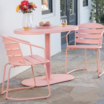 Chaises de bistro en fer pour l'extérieur