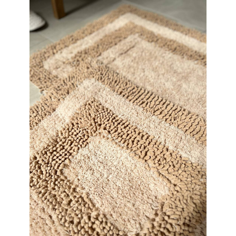 Ensemble de tapis de bain Maysea (2 pièces), Beige