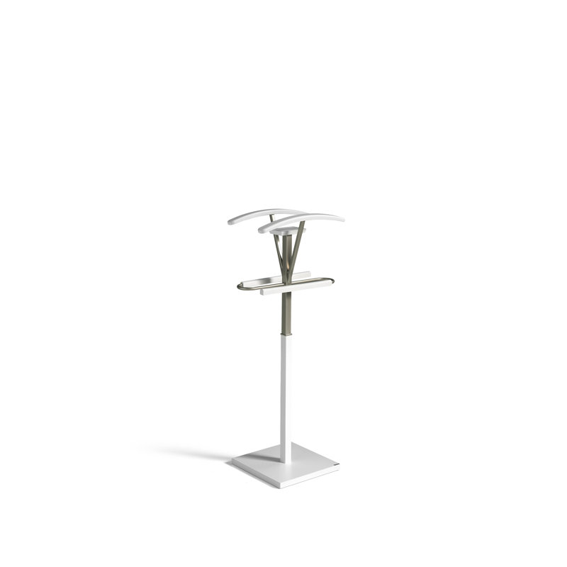 Freestanding Valet Stand, White
