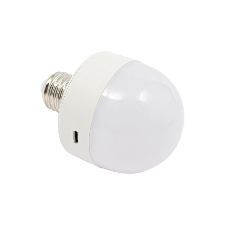 Rechargeable RGB Light Bulb With Remote