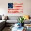 USA "Betsy Ross" Flag With Constitution Background II by ICanvas - Print on Canvas-42161877-56730875