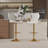 Tierone Upholstered Swivel Adjustable Height Counter Stool with Metal Frame, Modern Velvet Counter Stool-1823803077-1828579579