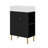 Bathroom Storage Cabinet, Single Ceramic Sink, Right Side Storage-116116631