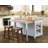 Casen 53.9 " W Kitchen Island with Birch Solid Wood Top-276095571