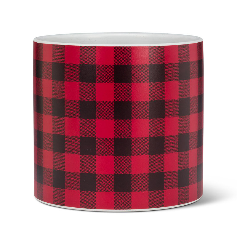 Naper Ceramic Cachepot, 6.5" H x 6.5" W x 6.5" D