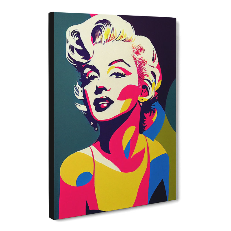 Marilyn Monroe - Wrapped Canvas, 76cm H x 50cm W x 3cm D
