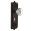 Egg & Dart Plate with Decorative Keyhole and Waldorf Door Knob-1891247606