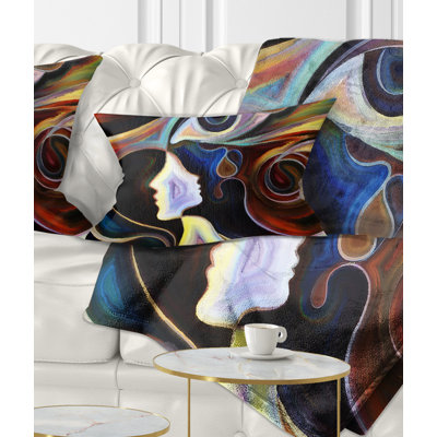  Coussin Abstract
