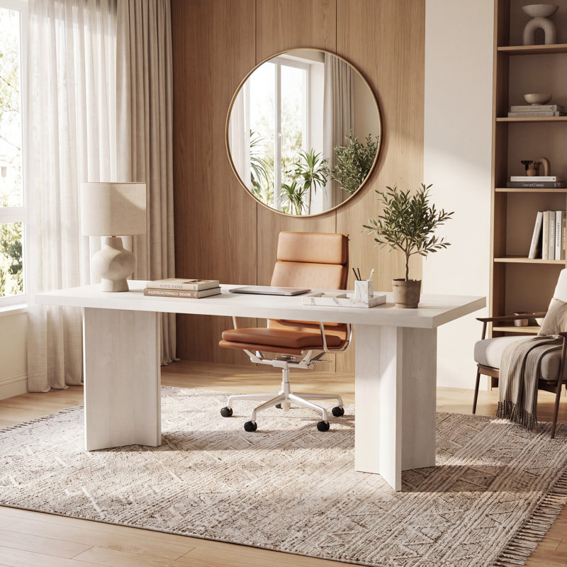 Bureau d'ordinateur Ragusa, Blanc