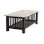 Table basse contemporaine avec tablette
