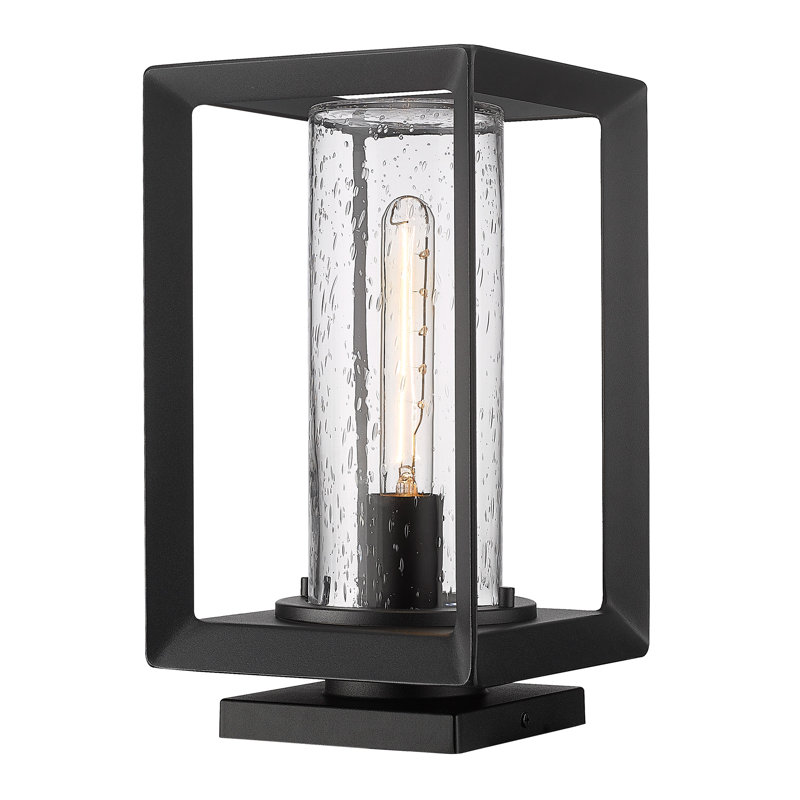 Axelle Pier Mount Light, Seeded Glass
