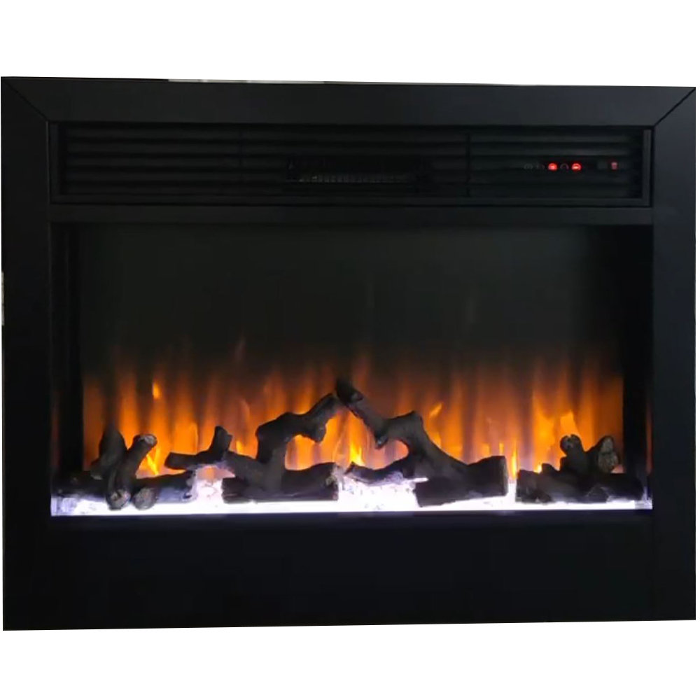 Symple Stuff Paralimni Electric Fireplace Insert | Wayfair