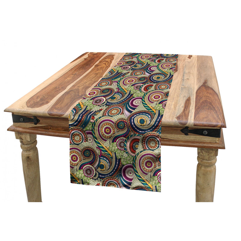 Floral Table Runner, 120" x 16"