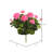 17.5" Artificial Polyester Geranium Bush-504150662