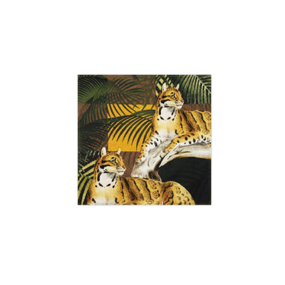 Leopard 100% Cotton Square Napkin