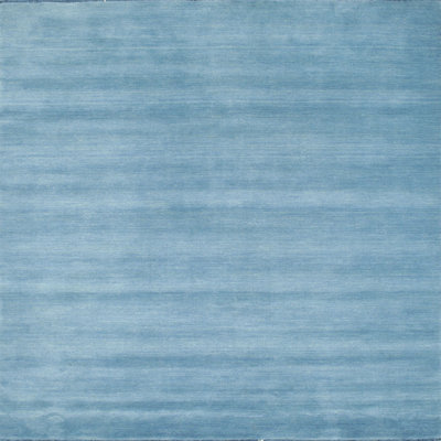 Tapis de zone bleu contemporain