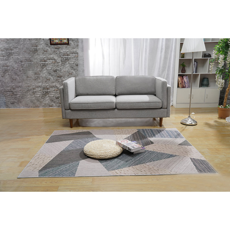 Canapé Atley, Tissu gris
