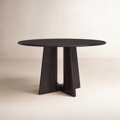 Kava Round Solid Wood Dining Table