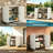34×15×34 Inch Outdoor Storage Cabinet With 1 Shelf, Waterproof & Uv-Resistant, For Patio, Garden & Indoor Use-127421934
