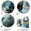 Bison Bison Reflections II - animaux, reproduction d'art mural en métal-2006923139