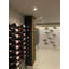 Jaydon 54 Bottle Wall Mounted Wine Bottle Rack Black-69436878-105896931