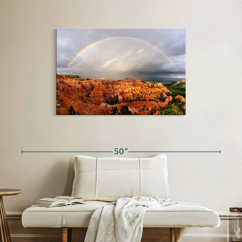 Alvord Rainbow Over Bryce Canyon, H 26 po x l 39 po