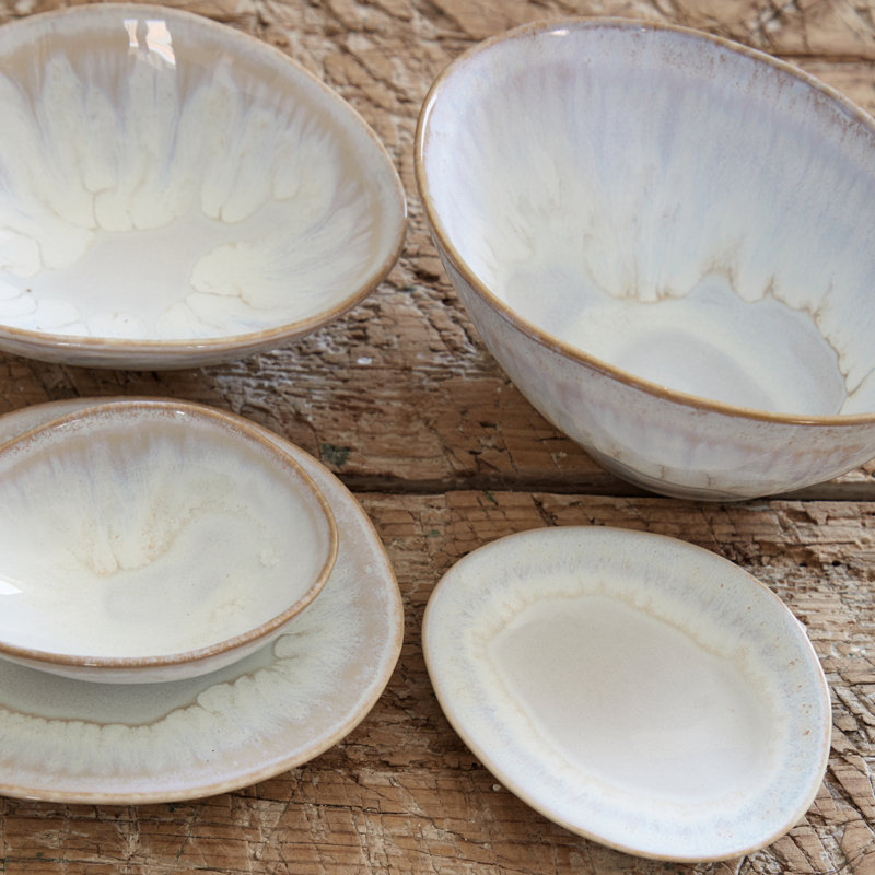 Brisa Handmade Stoneware Appetizer Plate