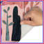 Tapis de bain abstrait à formes botaniques-1661274804