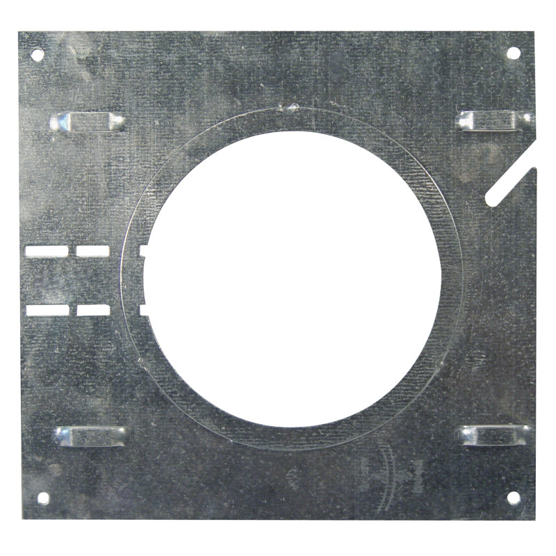 Bazz 7" Round Plaster Frame Ceiling Fixture Accessory
