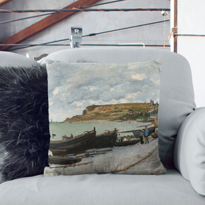 Sainte-Adresse Beach Scatter Cushion