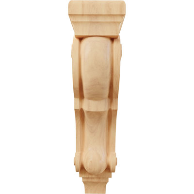 Grand corbeau en bois traditionnel géant