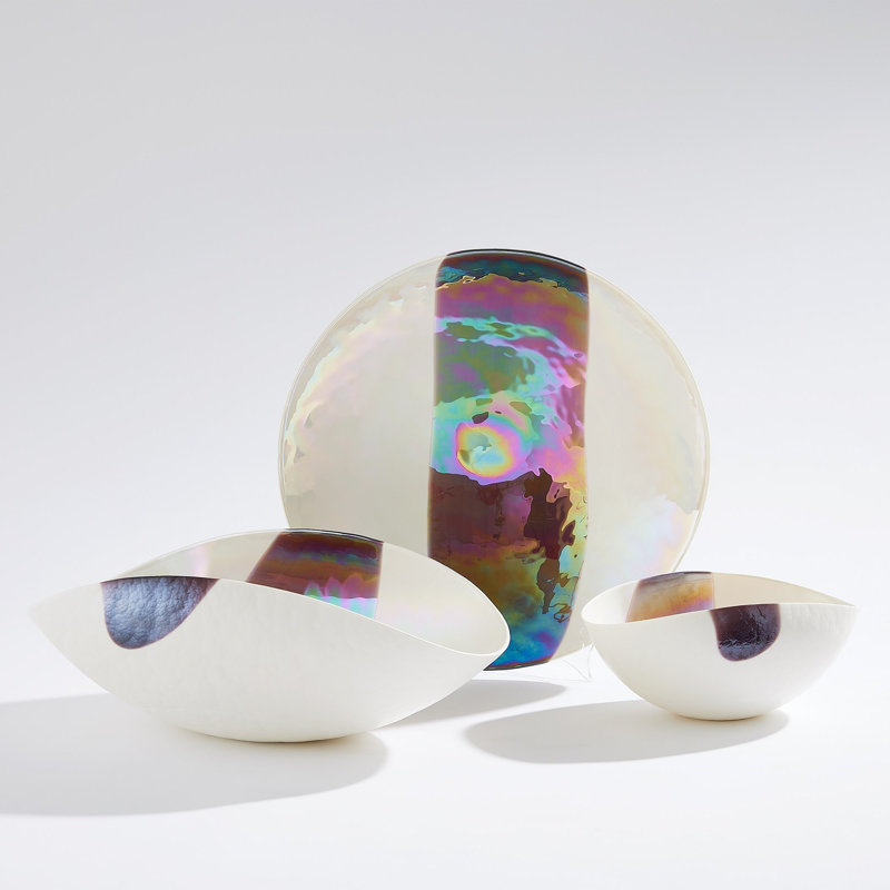 Handmade Glass Decorative Plate