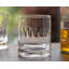 Handmade Hammered Crystal Whiskey Glass