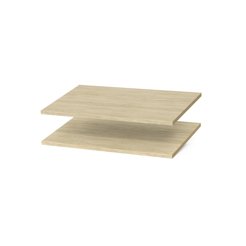 Ensemble de tablettes l 24 "Grid, Blond miel