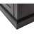 Traditional Wood Lateral File, Office Storage Drawer, Fully Assembled, Black-1260424834